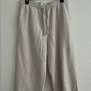 American Eagle Outfitters Cream Lounge Pants